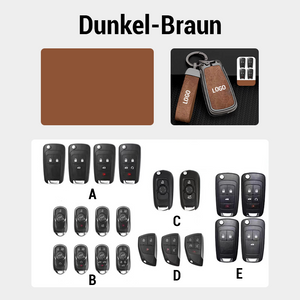 Lämplig för Buick-modeller - nyckelfodral i äkta läder