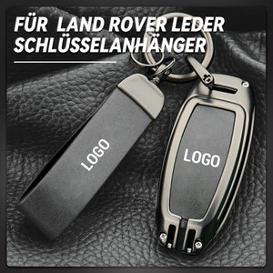 Lämplig för Land Rover-modeller - nyckelfodral i äkta läder